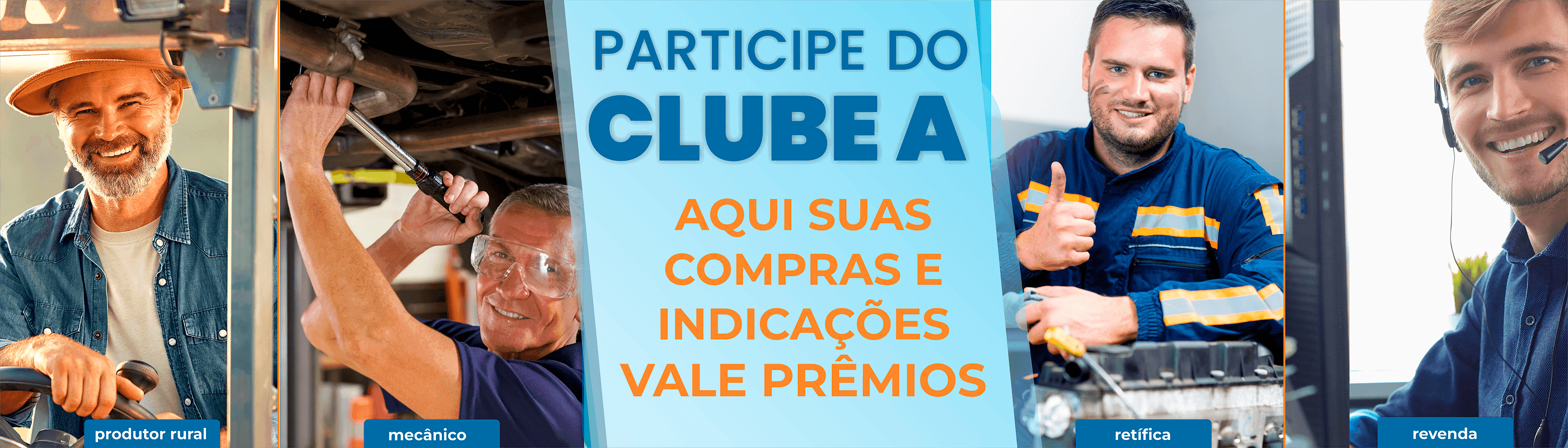 Banner participe clube a