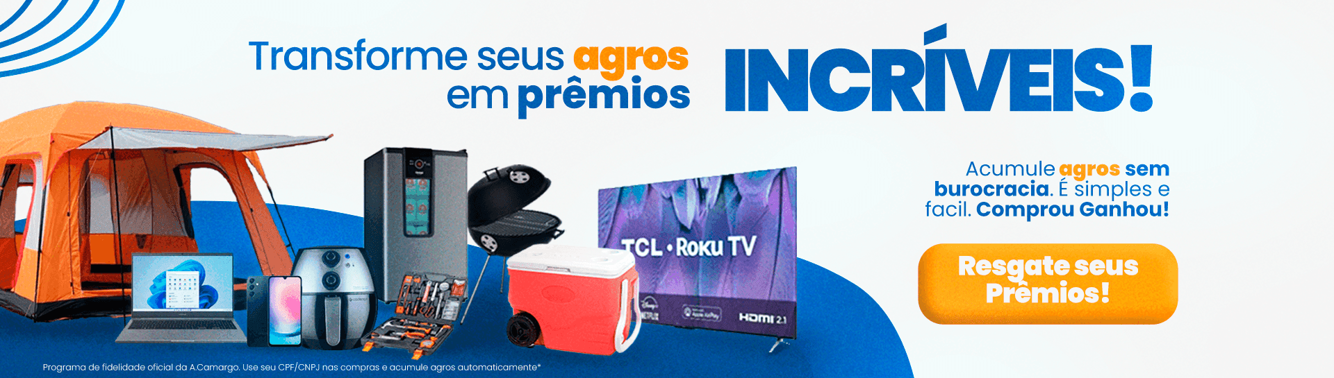 Banner participe clube a